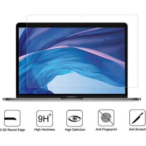 Glass Screen Protector for Macbook Pro 13 A2159 A1706 A1708 A1989 Tempered Glass for Macbook Air A1932 Protective Glass Film