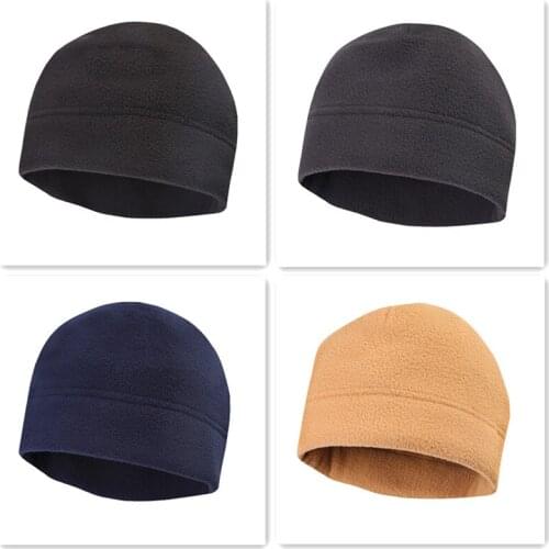 Winter Hat For Men New Cap Warm Knitted Beanie Men Skullcap Unisex Brimless Cap Solid Color Woman Beanie Male Hip Hop Hat
