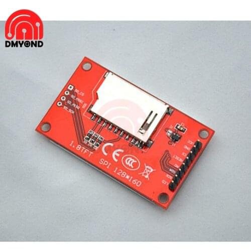 1.8 inch TFT LCD Display Module 128*160 with 8PIN SD Card Slot LCD Touch Screen SPI for Arduino