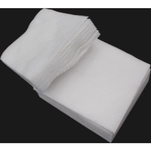 1200Pcs Permanent Makeup Cotton Pads Wipe Pads Nail Art Cleaning Pads Tattoo Supplies Facial Cotton Tattoo Ink Remover Tool