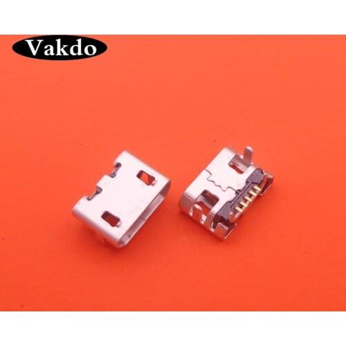 50pcs/lot for HP 7 Plus G2 5pin Replacement dock plug Micro mini USB jack DC Charging Socket Port Connector repair parts female