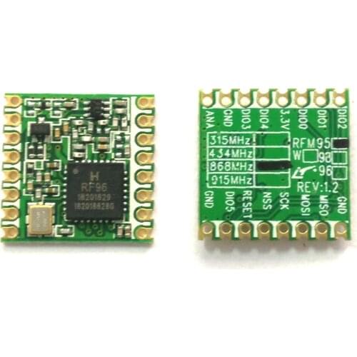 RFM95 RFM95W RFM96W wireless transceiver module HopeRF ORIGINAL FCC / ROHS / ETSI / REACH Certificated