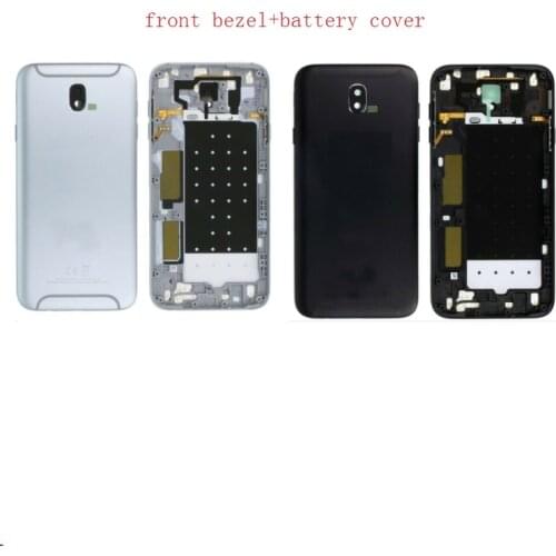 For Samsung Galaxy J5 Pro 2017 J530 J530F SM-J530F J530FM Housing Front Middle Frame Battery Back Cover Housing Rear Bezel Door
