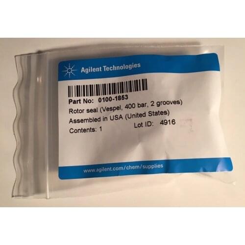 For Agilent Rotor Seal 0100-1853 Vespel, 400 bar, 2 Groove
