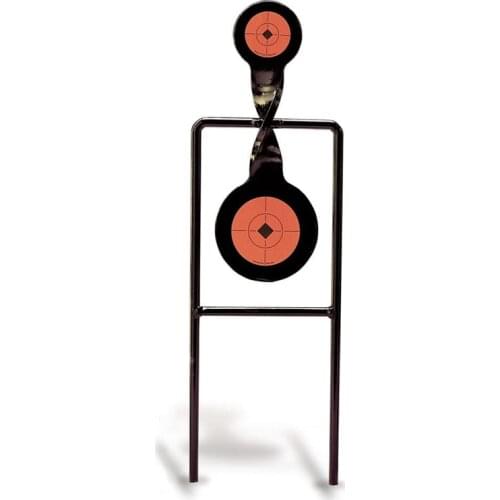 Double Mag .44 Action Spinner Paintball Shooting Tactical Movable Target 2 Steel Target