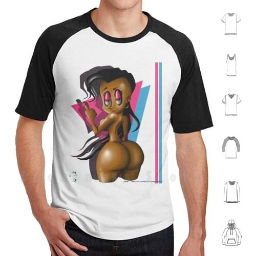 Want Some Chocolate ? T Shirt Big Size 100% Cotton Booty Ass Chocolate Big Ass Big Booty Nalgas Sexy Sensual Erotic Punk Emo