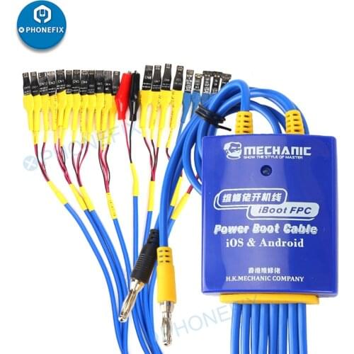MECHANIC iBoot FPC Power Supply Test Cable for iPhone Samsung Huawei Xiaomi Android Motherboard Repair Switch Power Test Cord