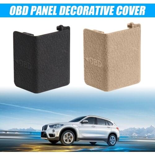OBD Plug Cover 51437272619 51437312131 Black Beige Protective Shell Casing Diagnostic System for BMW F30 3 Series 12-19