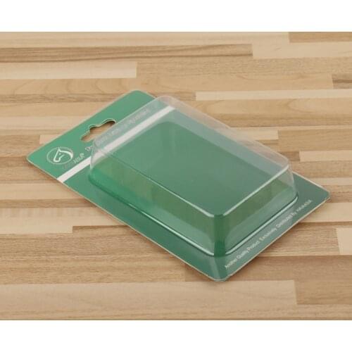 Wholesale Single Eyeshadow clamshell blister Packaging,Transparent PLA Clamshell Food Packaging for fruits ---PX3063