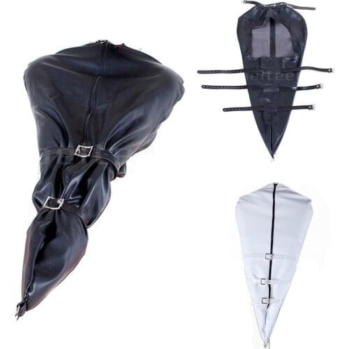 PU Leather Shoulder Arm Binder BDSM Bondage Restraints Slave Lockable Glove Sleeves Handcuff Shoulder Armbinder Harness Sex Toy