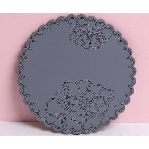 Silicone Placemat Tableware Pad Oil Water Resistant Heat Insulation Non-Slip Table Mat Coaster for Kitchen Washable Cup