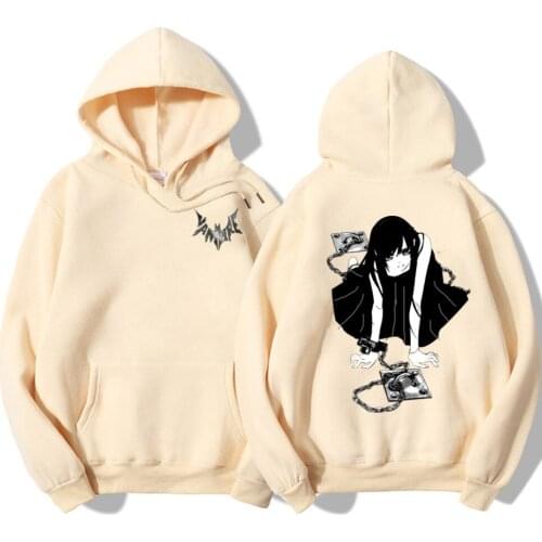 Harajuku Goblin Slayer Unisex Hoodies Japanese Anime Harajuku Printed Kurosu Yuki Womens Hoodie Streetwear Casual Sweatshirts