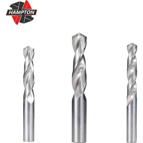Carbide Drill Bit 1.0-12mm Tungsten Gun Drill Bit Twist Drill Bits Metal Hole Drilling Cutter For CNC Lathe Machine