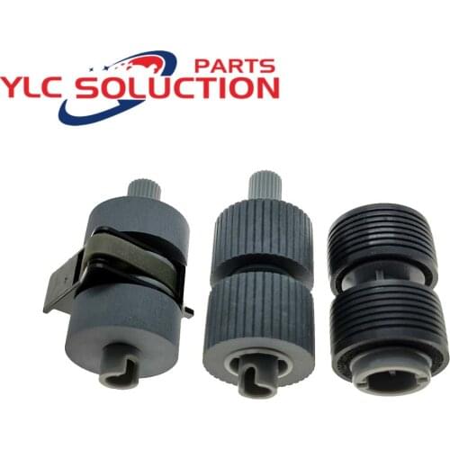 1Set Pick Roller Braker Roller PA03338-K011 PA03576-K010 For Fujitsu fi-6670 fi-6770 fi-6750 fi-6750s fi-5750C fi-5650C fi-5650