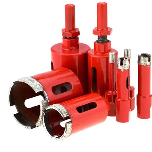 5-100mm Welded marble hole opener Diamond Core Bit Hole Saw Drill Bit For Marble Granite Brick Tile Ceramic Concrete Drilling