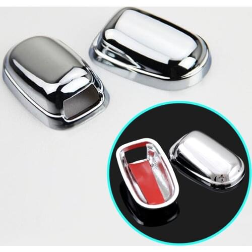ABS chrome trim water spray nozzle spray paillette decoration light bar For Ford Focus 2 Focus 3 MK2 MK3 Fiesta Kuga Ecosport