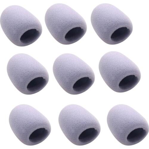 Eva Gray Replacement Mic Covers Windshield Covers For Headset Microphone Mic Cover