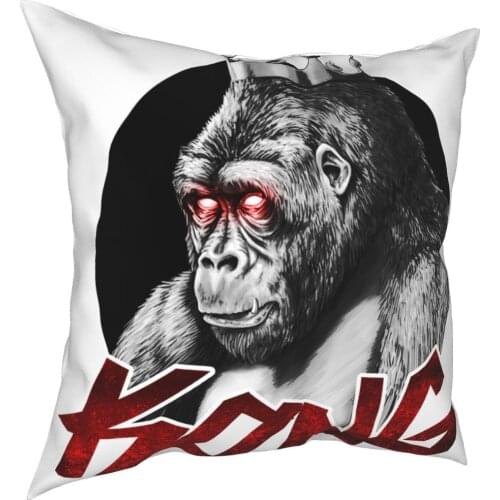 King Kong Movie Pillowcase Printed Polyester Cushion Cover Gift Crown Throw Pillow Case Cover Living Room Square 18