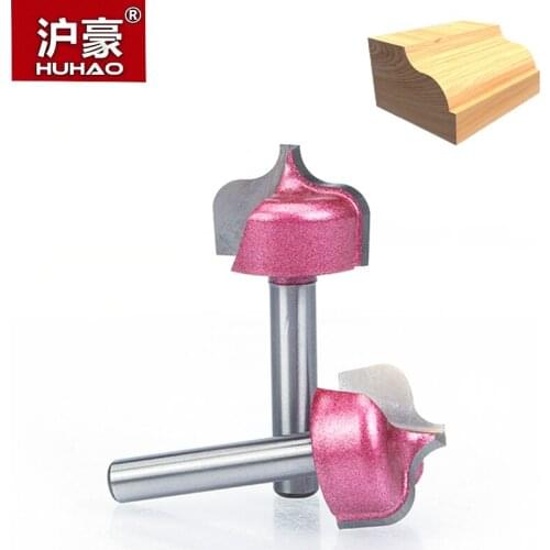 HUHAO 1pc Carving Bit Wood Cutter Double Edging Router Bits For Wood Industrial Grade Woodworking Engraving Chamfer Trimming Bit