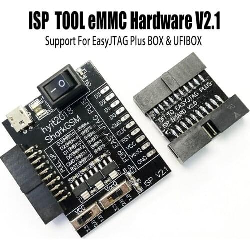 ISP TOOL eMMC Hardware support easy -jtag Plus Box and UFi Box