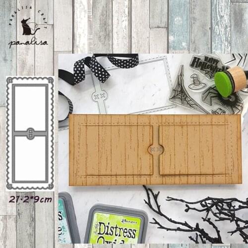 Panalisacraft Rectangle Frame Metal Cutting Dies Stencils for DIY Scrapbooking album Decorative Embossing DIY Paper Cards