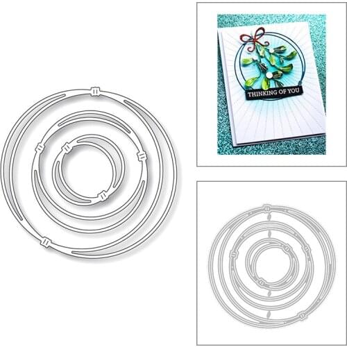 2020 New Christmas Metal Cutting Dies For DIY Cut Paper Craft Making Wreath Decoration Background Card and Scrapbooking No Stamp