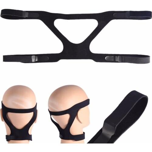 2Colors Universal Headgear Replacement 4 Points Head Band Ventilator Nasal Mask Headband Posture Corrector Sleeping Stop Band