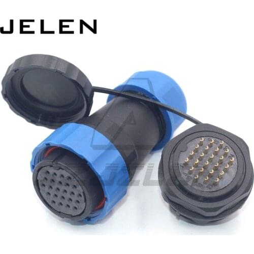 SD28TP-ZM, 24pin Industrial power cable connectors, 24pin waterproof connectors IP68 Male female Aviation connector ip68