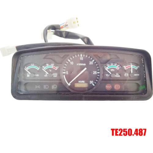 Combined instrument for Foton Lovol TE254 / TE250A tractor, part number: TE250.487