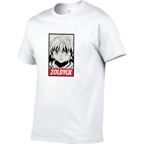 Kawaii Hunter X Hunter Hoodies Mens Summer T-shirt Japanese Anime Killua Graphic Hoodie Funny Cartoon Hisoka Hoody Male