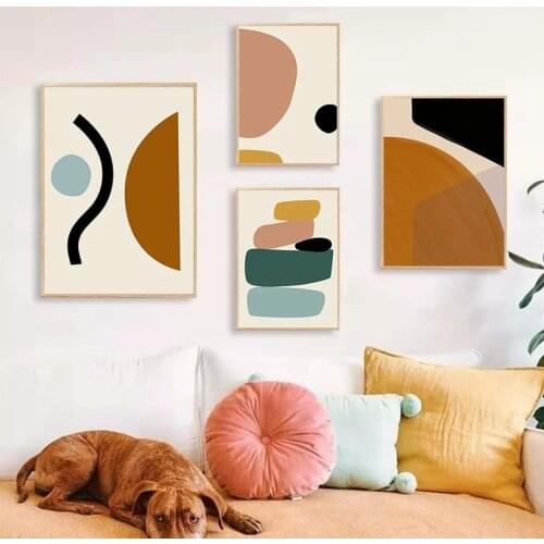 Vintage Henri Matisse Geometric Graphic Abstract Landscape Wall Art Pictures Posters and Prints for Living Room Home Decor