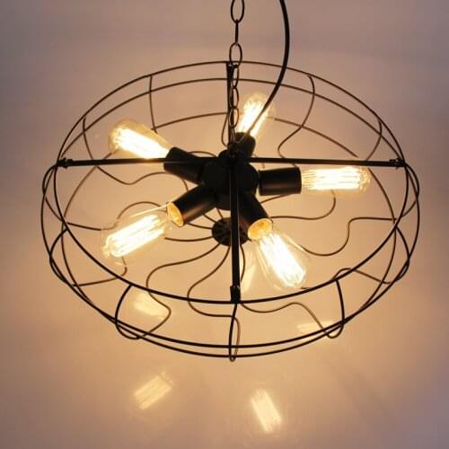 American Countryside Personality Vintage Pendant Lights Industrial Edison Lamp E27 RH Loft Coffee Bar Restaurant Kitchen Lights