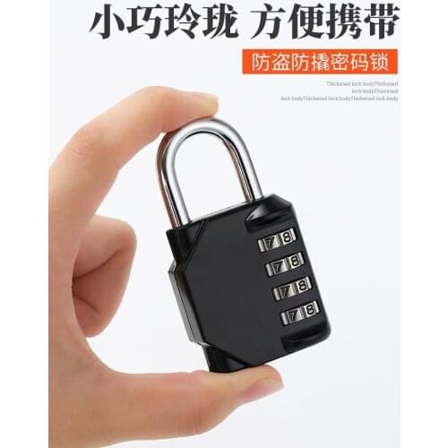 High quaity Zinc alloy password padlock small gym cabinet lock Mini trunk lock small cabinet luggage lock hot sell