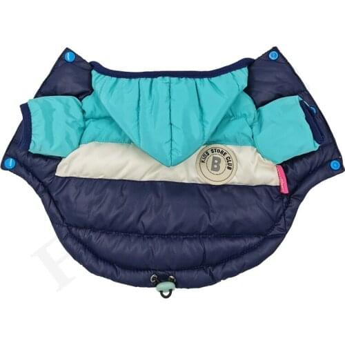 Plus Size Clothes for Pets Warm Winter Dog Coat Padded Jacket for Chihuahua Waterproof Down Jacket Pet Clothes Dog Clothing