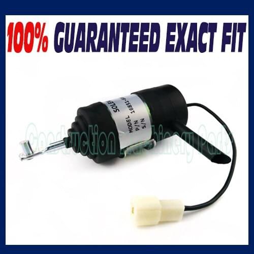 16851-60010, 16851-60014 for Kubota Fuel Shut Off Solenoid B7410D BX1500D BX1800D BX1830D BX2230D