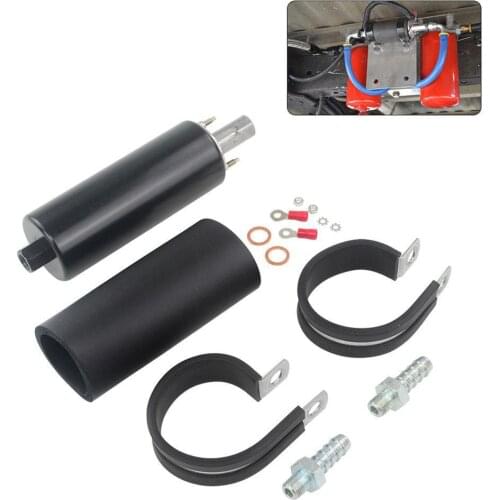 255LPH External Inline FUEL PUMP GSL392 GSL-392 HIGH PRESSURE FUEL PUMP with KIT Automoible Accessories fuel pump