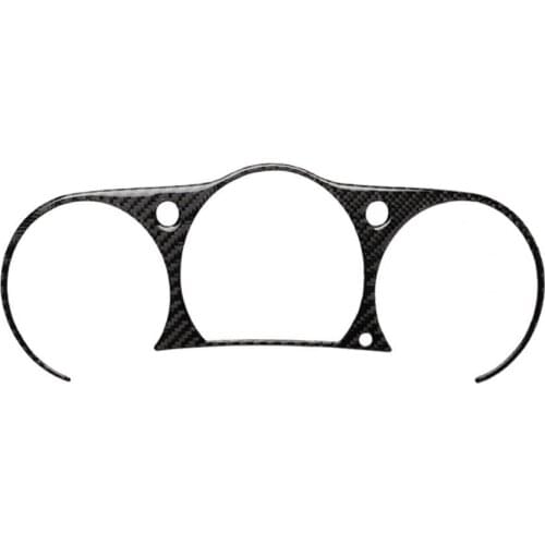 85% Hot Sales!!! Speedometer Sticker Surround Adhesive Tape Black Carbon Fiber Car Dashboard Sticker for Nissan 350Z 2006-2009