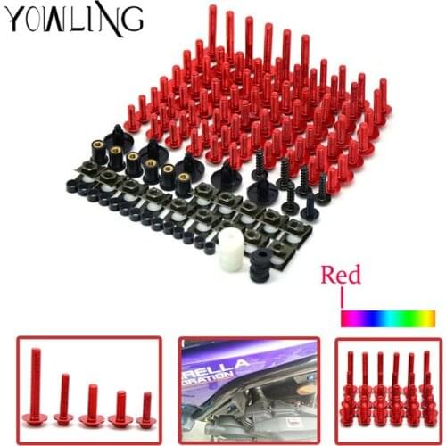 Motorcycle accessories custom fairing screw bolt windscreen screw FOR KAWASAKI ninja 650r er6f er6n f z750 z800 z1000 zx9r zx10r