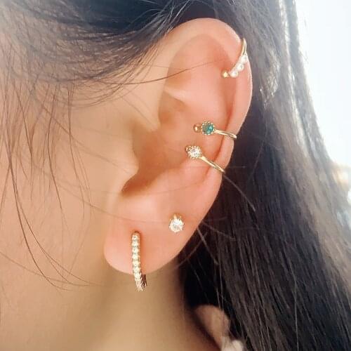 Anenjery Piercing Earrings
