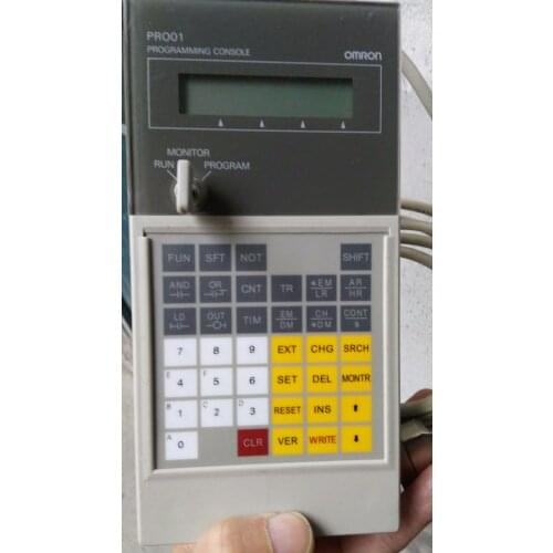 FOR Omron CQM1-PRO01-E PLC Handheld Programmer Used