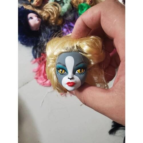 Monster toys high school female doll head DIY accessories