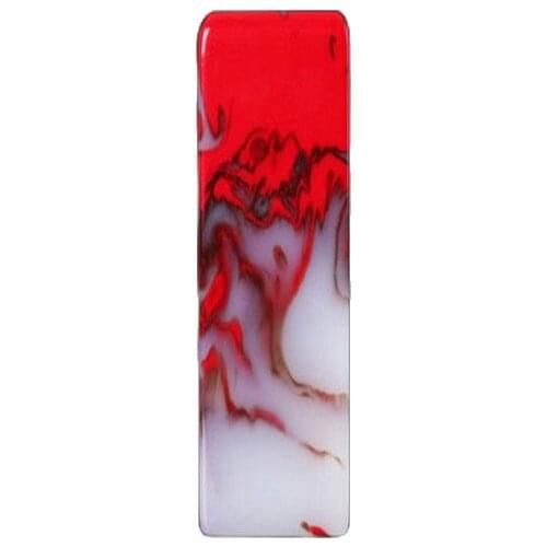 Chinese Hand-Carved Natural Chicken Blood Stone Flat Seal