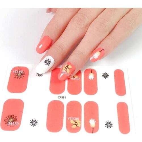 Manicure Decoracion Fashion Nail Polish Self Adhesive Nail Sticker Nail Decoration Nails Sticker Designer Designer Nail Foil