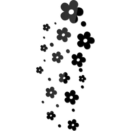 Наклейки цветы на стену Masi Rui China At AliExpress