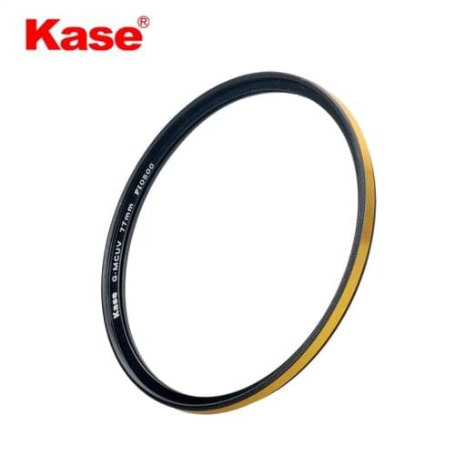 Kase 49 52 58 62 67 72 77 82mm G-MCUV Anti-Fall Anti-Ultraviolet Gold Ring Multilayer Coating UV Filter For Camera Lens