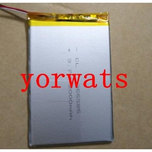 New Hot A Rechargeable Li-ion Cell 315586 import core 355585 e-book S11ND018A3.7V polymer lithium battery 2000mAh