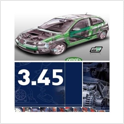Automotive software auto repair software Vivid workshop data Auto..data 3.45 Manual Electrical Vivid CD/Download link/U Disk