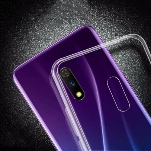 Transparent Bumper Back Cover for OPPO Realme X K3 RealmeX OPPOK3 Soft Clear TPU Silicone Ultrathin Shockproof Phone Case Fundas