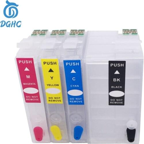 252XL T252XL 27XL T27XL Empty refill Ink cartridge with ARC chip For Epson Workforce WF-3620 3640 7620 7610 7110 7710 7720 7715