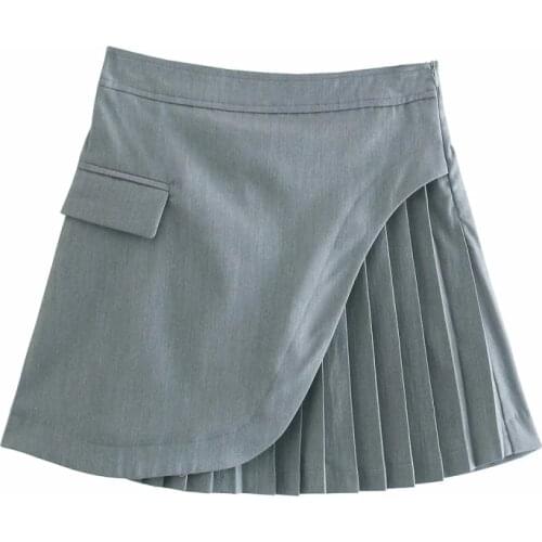 SLMDWOMAN Women's Pleated Skirts
